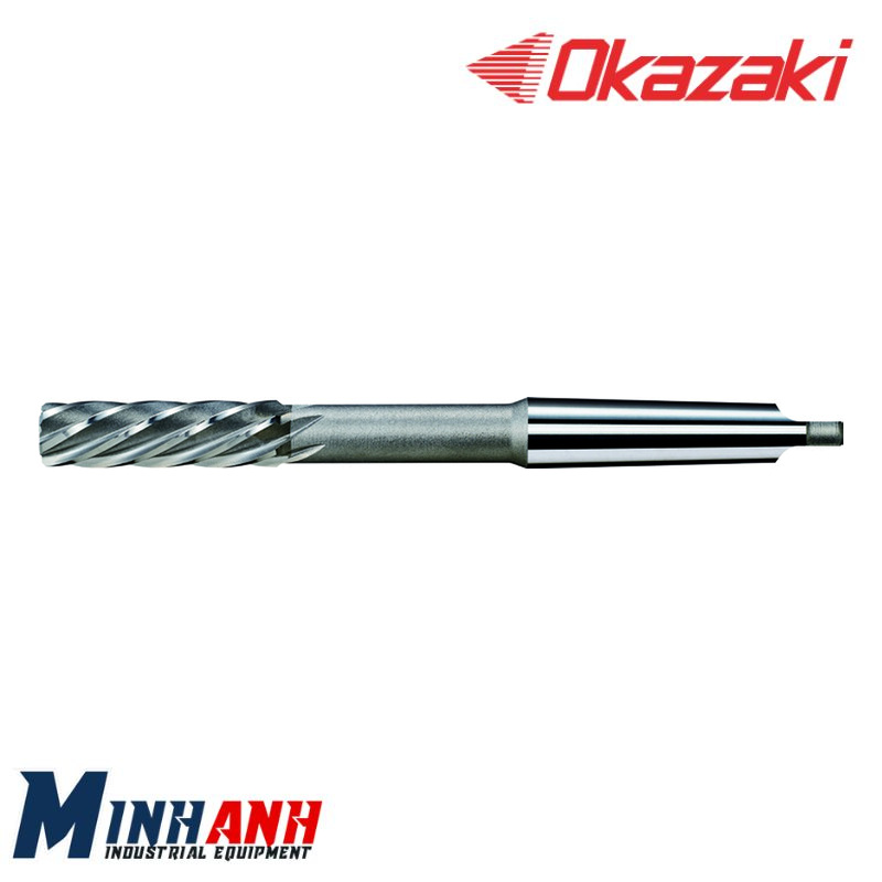 Mũi doa máy tốc độ cao me xoắn HSS-Co chuôi côn SSRT370 OKAZAKI