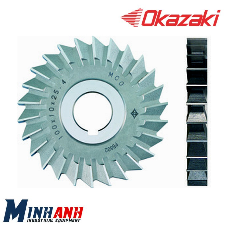Dao phay đĩa HSS-Co lỗ Ø31,75 SCV200X170 OKAZAKI