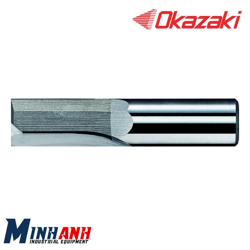 Dao phay rãnh HSS-Co me thẳng SSLE250 OKAZAKI