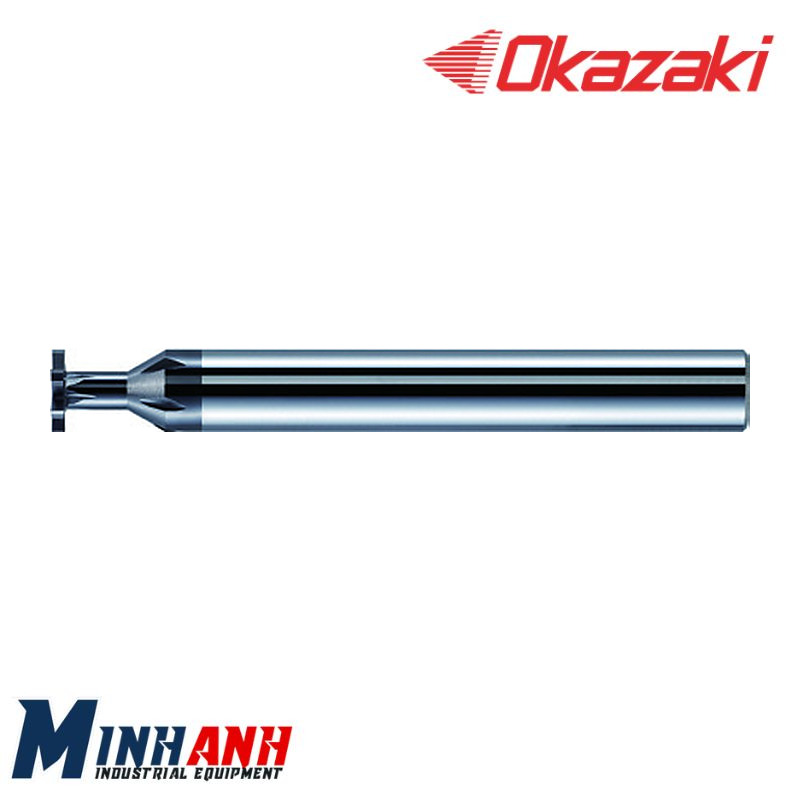 Dao phay rãnh chữ T mini hợp kim phủ OK STSCA08X030 OKAZAKI