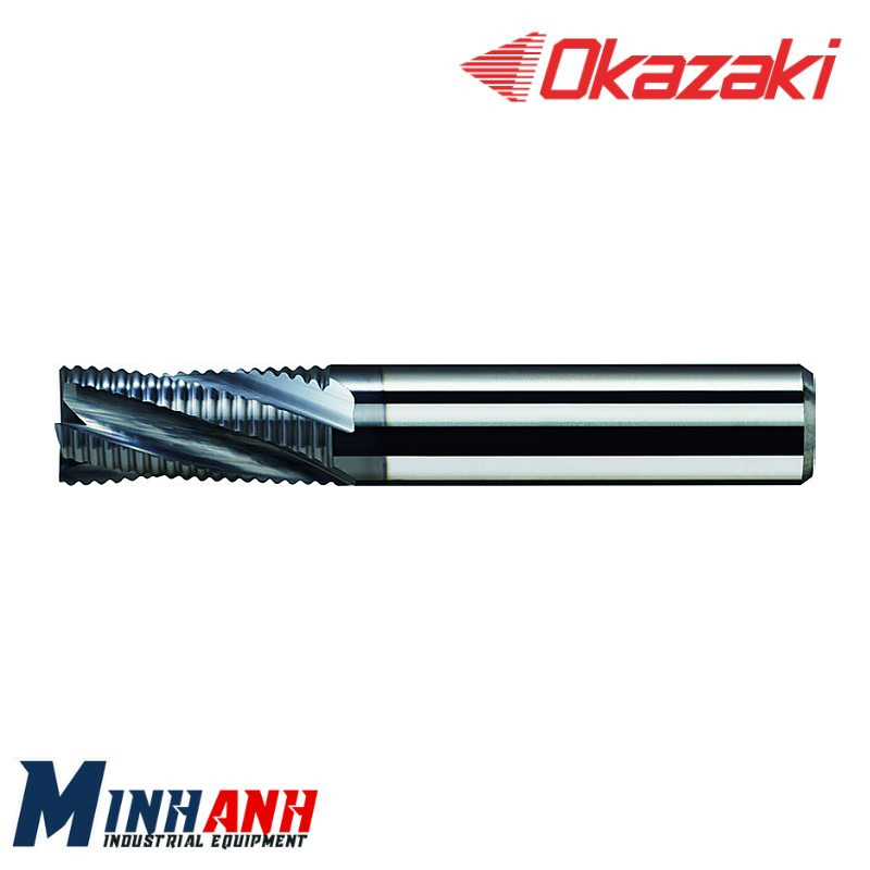 Dao phay thô hợp kim SP 4 me phủ OK SPSRC4A250 OKAZAKI