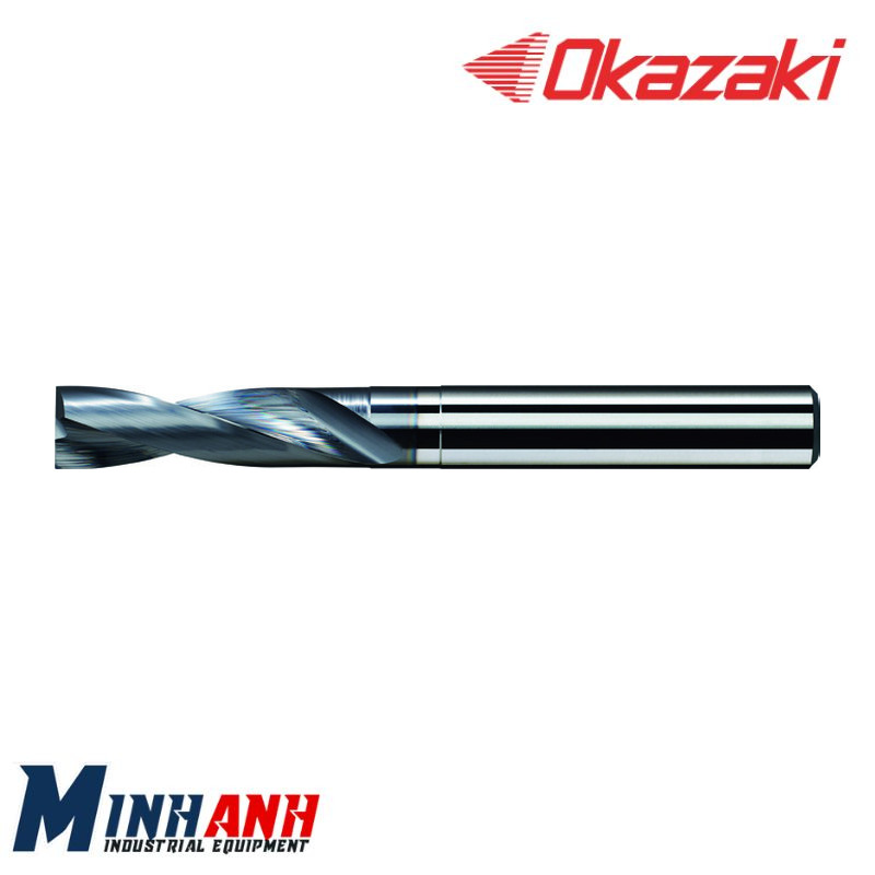 Mũi khoan đầu phẳng hợp kim cho thép, phủ OK SDFA103 OKAZAKI