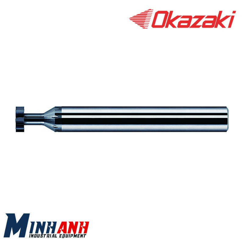 Dao phay rãnh then mini hợp kim phủ OK SKSCA02X010 OKAZAKI