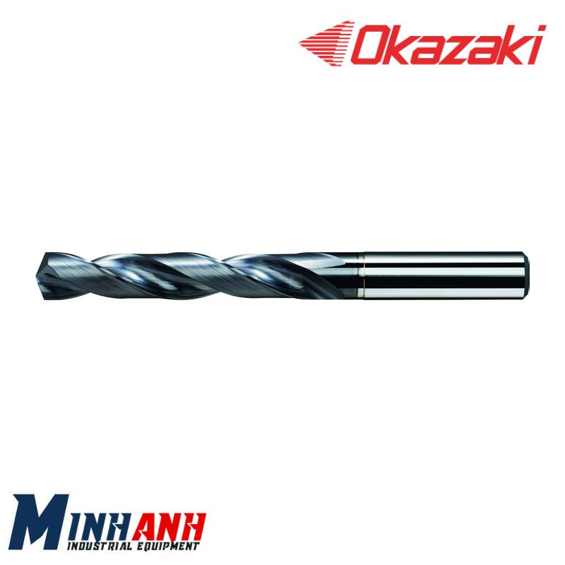 Mũi khoan hợp kim cho thép 4D, tưới nguội ngoài, phủ OK SDX4A149 OKAZAKI