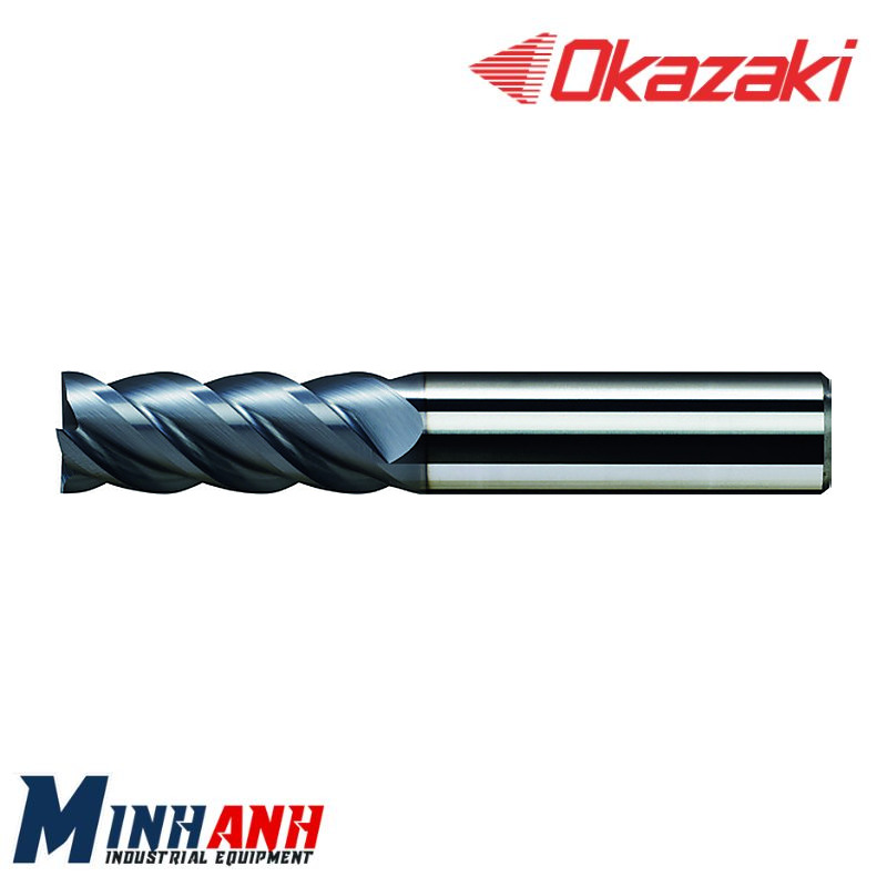 Dao phay ngón hợp kim SP GORIKI 4 me phủ OK SPSEE4GA200 OKAZAKI