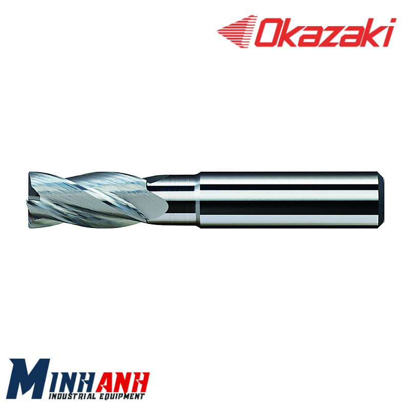 Mũi doa có lưỡi cắt đáy hợp kim loại ngắn CERS-180 OKAZAKI