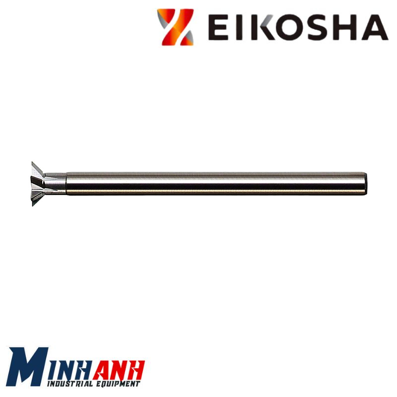 Dao phay góc Carbide CSMS-S Ø6mm EIKOSHA