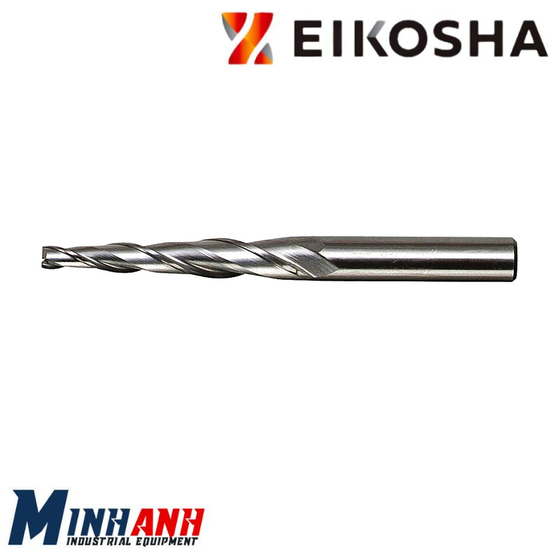 Dao phay ngón côn HSS TEL Ø4mm EIKOSHA