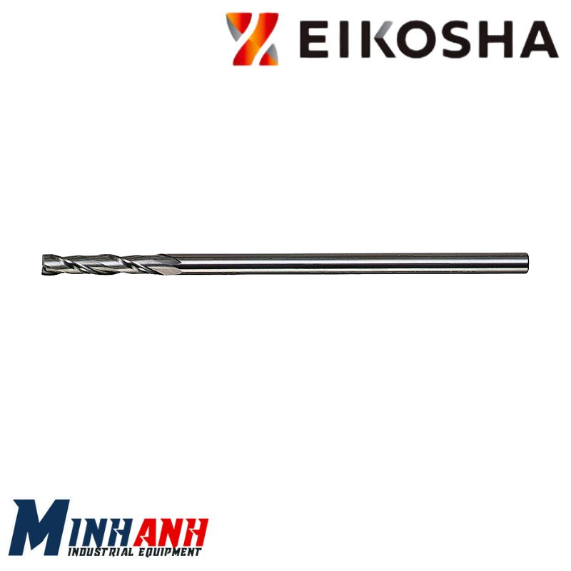 Dao phay ngón Carbide cho graphite GEL2 Ø2mm EIKOSHA