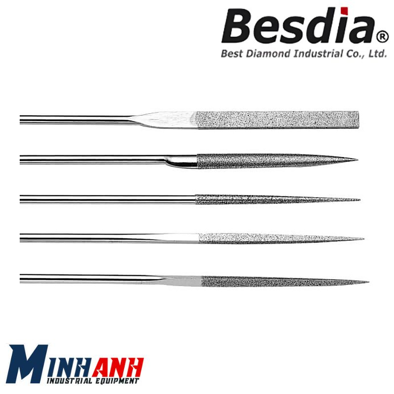 Dũa kim cương dạng tam giác PF-305 BESDIA