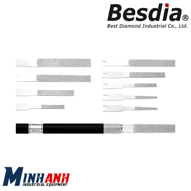 Đầu dũa kim cương FA-107F BESDIA