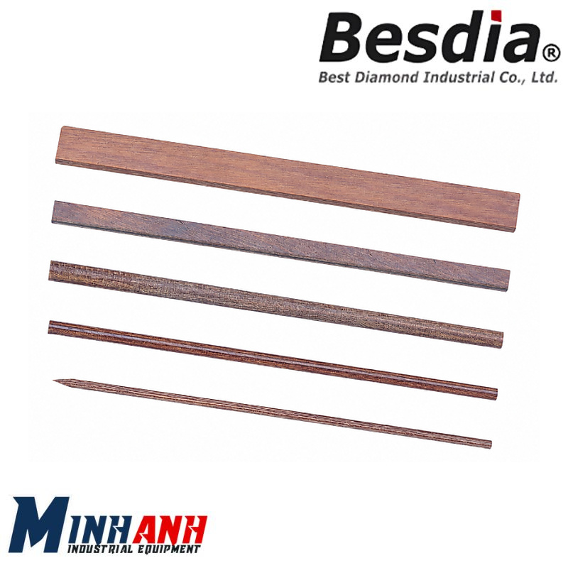 Đầu gỗ/chổi đánh bóng dạng thanh chữ nhật AFW-08H BESDIA