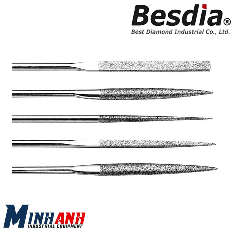 Dũa máy kim cương dạng bán nguyệt MPF-102V BESDIA