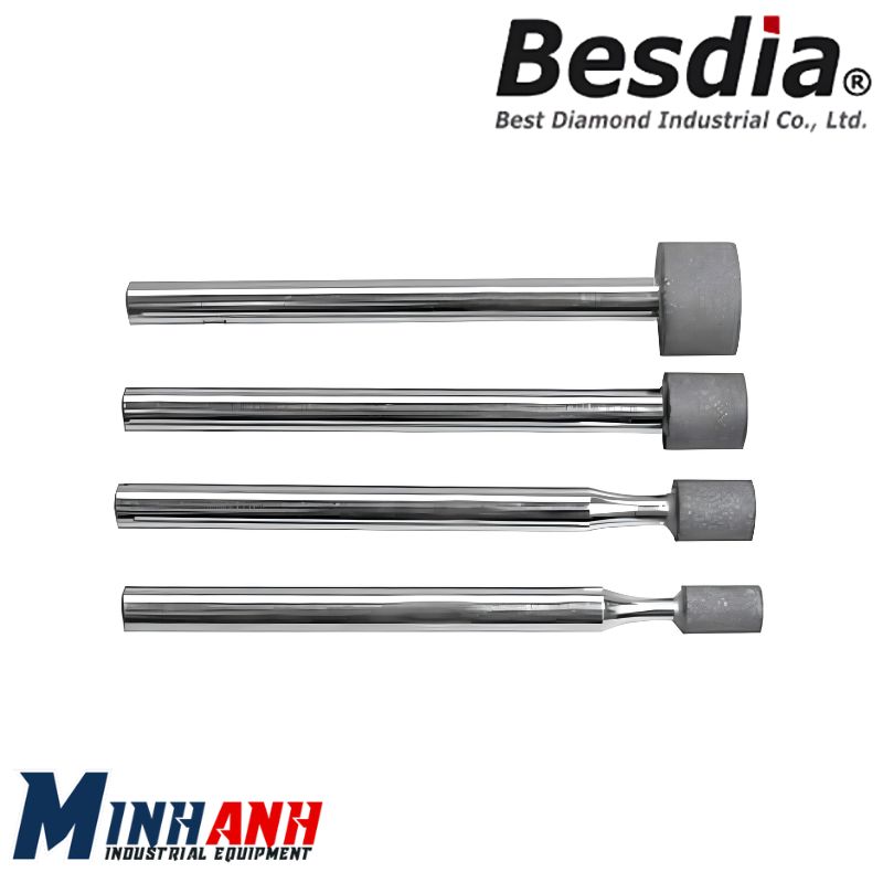Mũi mài lỗ CBN Resinoid CBN dạng trụ RIB-6180 BESDIA