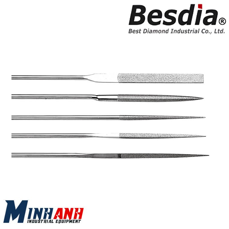 Dũa kim cương dạng dẹt PF-201F BESDIA