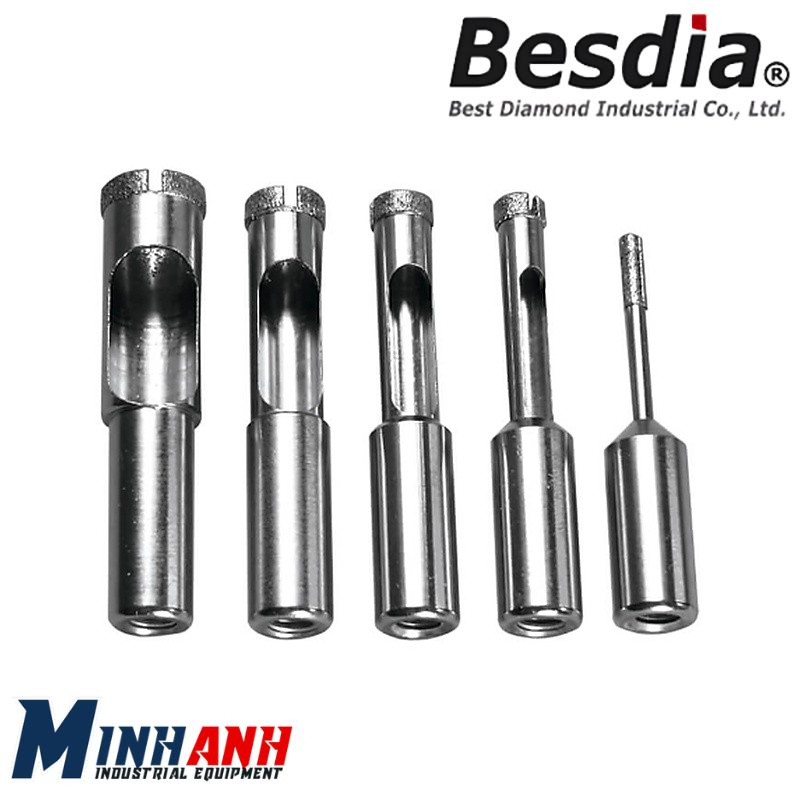 Mũi khoan lõi kim cương mạ điện ECD-191 BESDIA