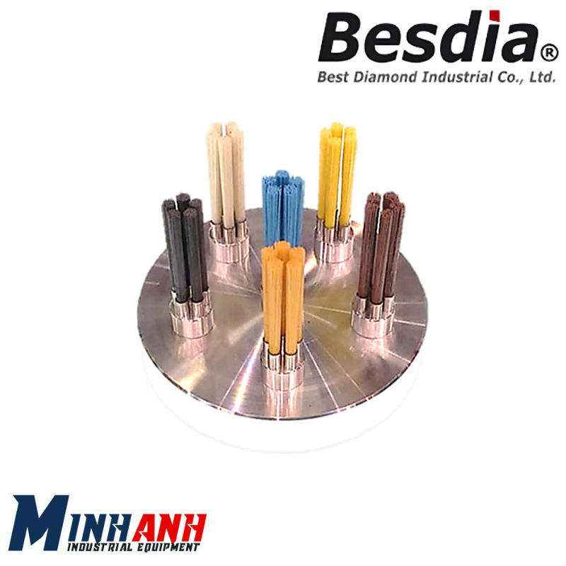 Chổi sợi gốm có cán dạng tròn BS020020-30 BESDIA