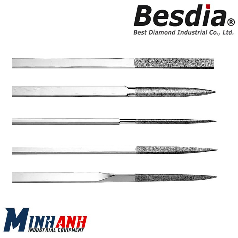 Dũa kim cương công nghiệp dạng bán nguyệt IF-502 BESDIA