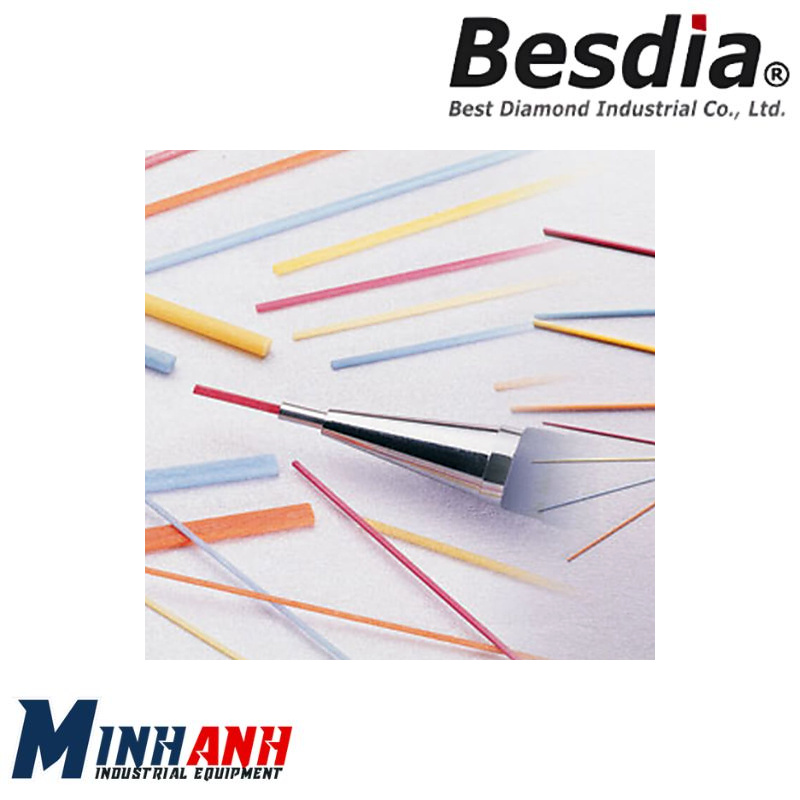 Đá mài sợi gốm mini dạng vuông MLS-075 BESDIA