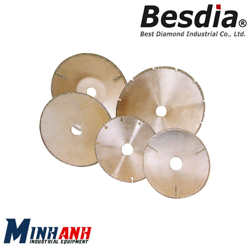 Đĩa cắt kim cương mạ điện dạng đĩa phẳng SP-06308 BESDIA