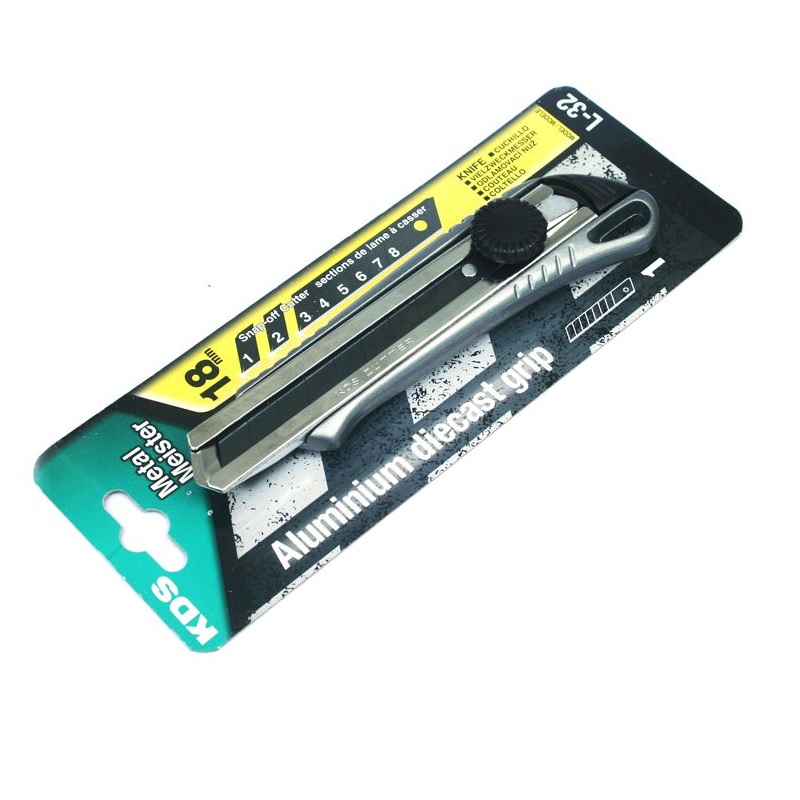 Dao Rọc Giấy Cán Nhôm KDS L-32