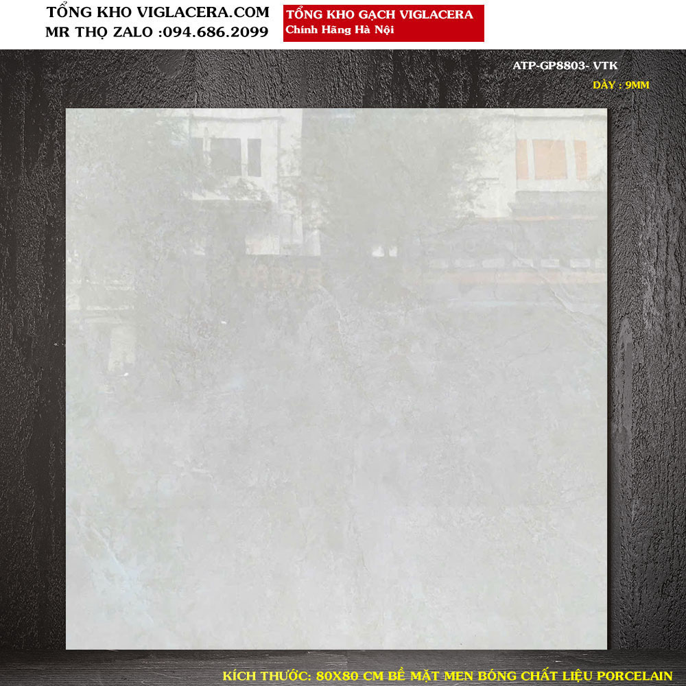 Gạch Viglacera 80x80 ATP-GP8803 Loại 1