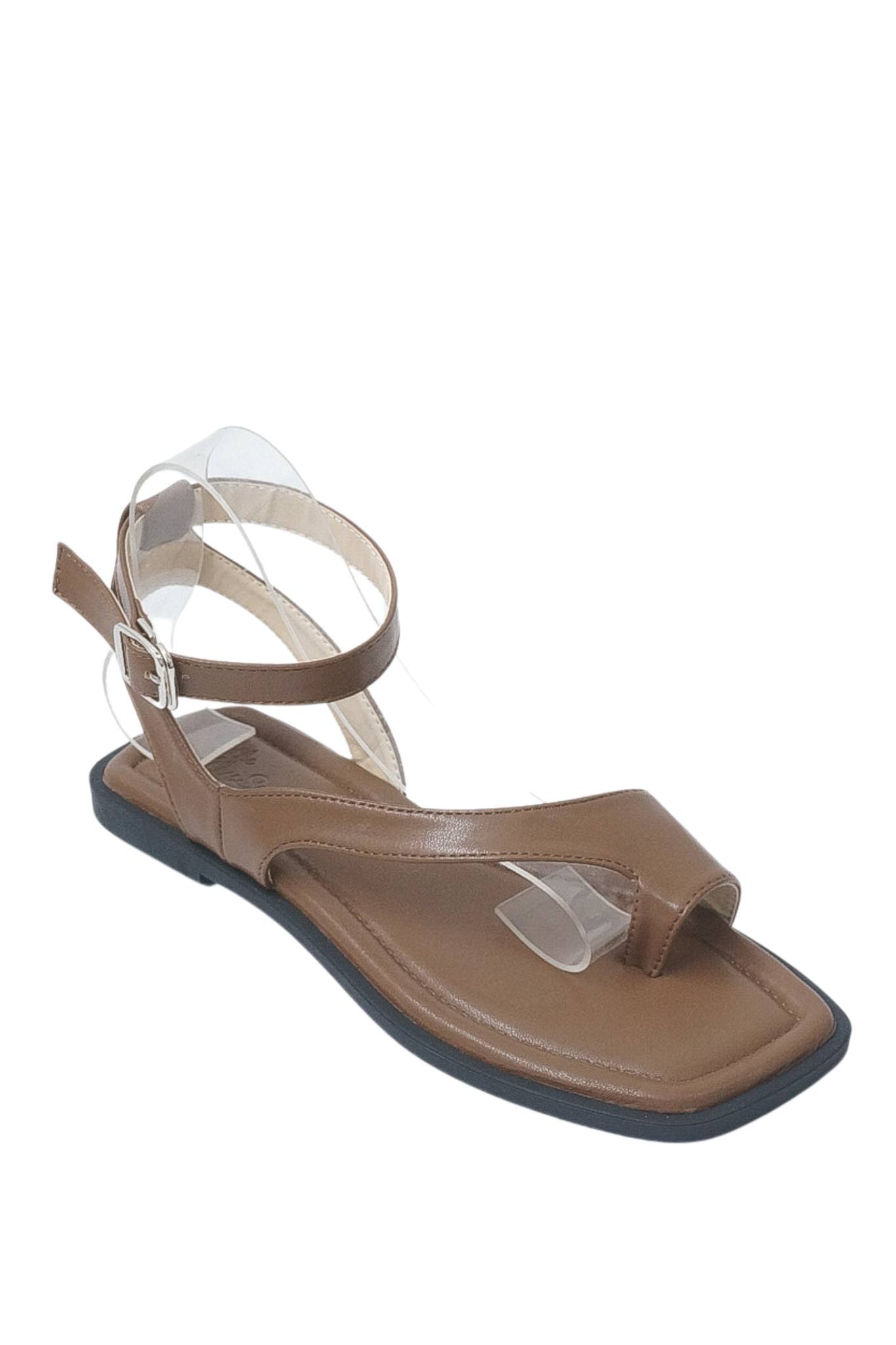Giày Sandal Xỏ Ngón Mũi Vuông VOKA