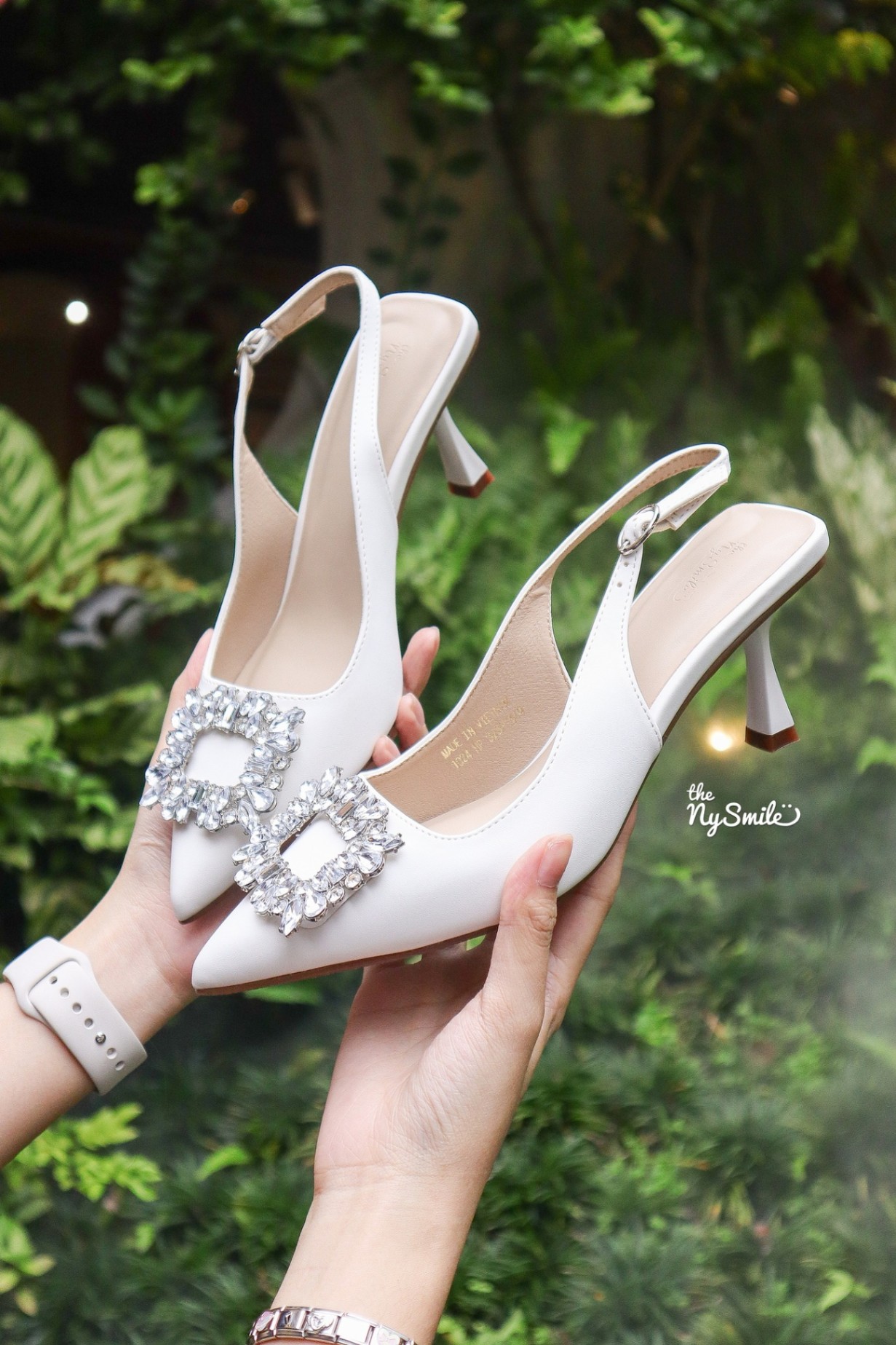 Giày Cao Gót 7cm giày cưới cô dâu dự tiệc sang chảnh GONUS