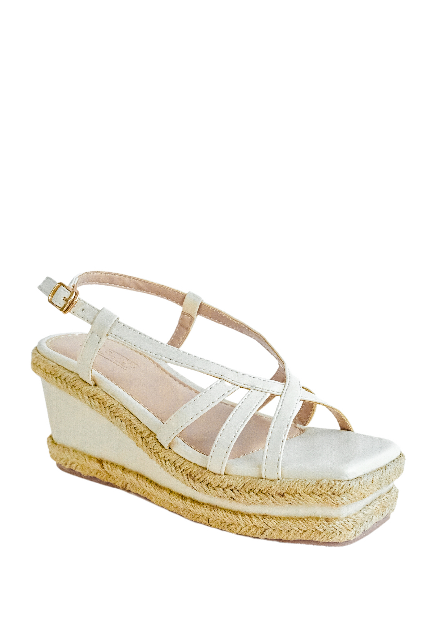 Giày Sandal Xuồng 9P quai chéo COKE