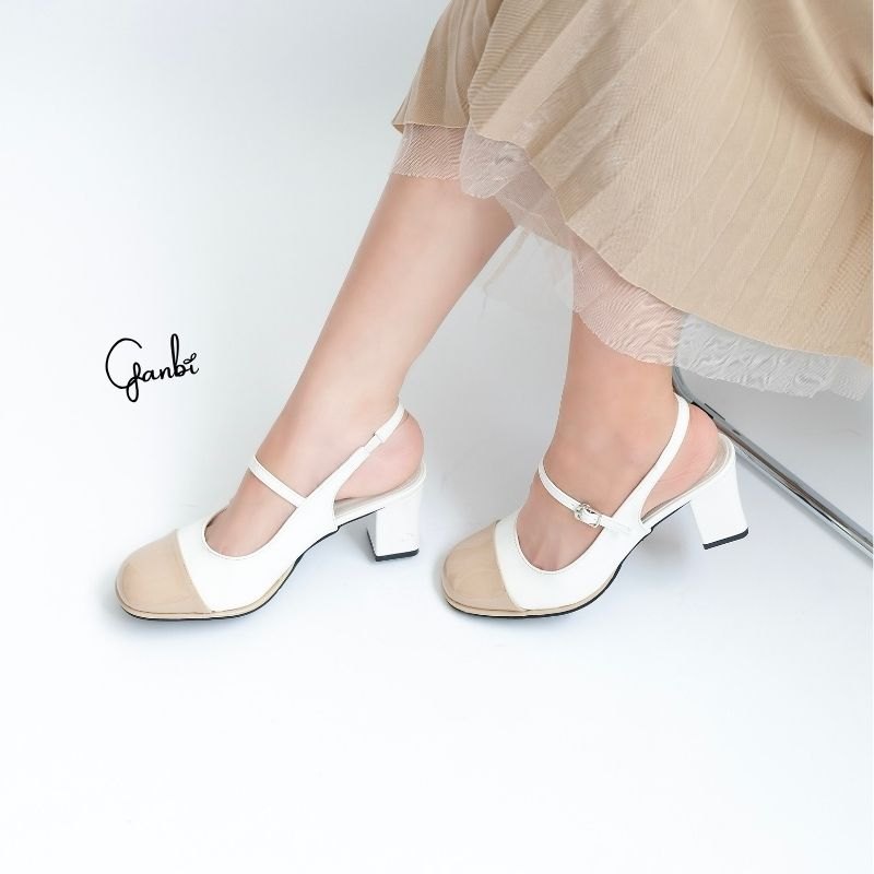 [BIGSIZE] Giày Cao gót công sở  7P NUKI