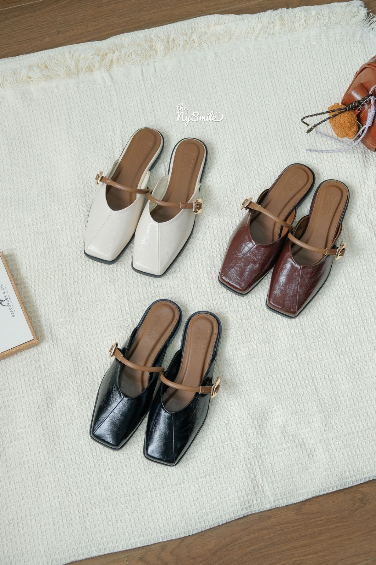 Dép Sục Quai Ngang 1P mũi vuông COSY