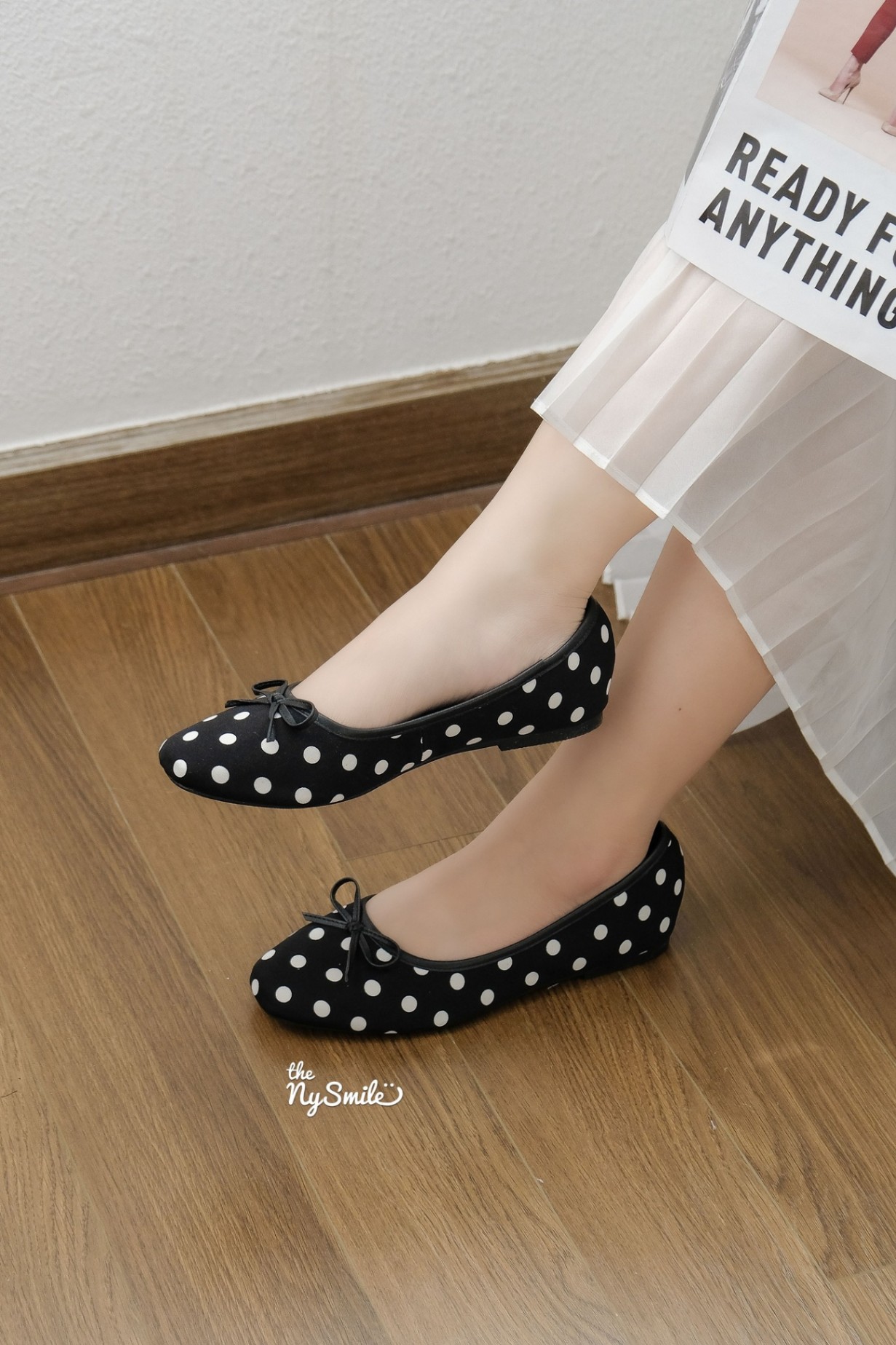 Giày Búp Bê Chấm Bi 1cm NEWY 2