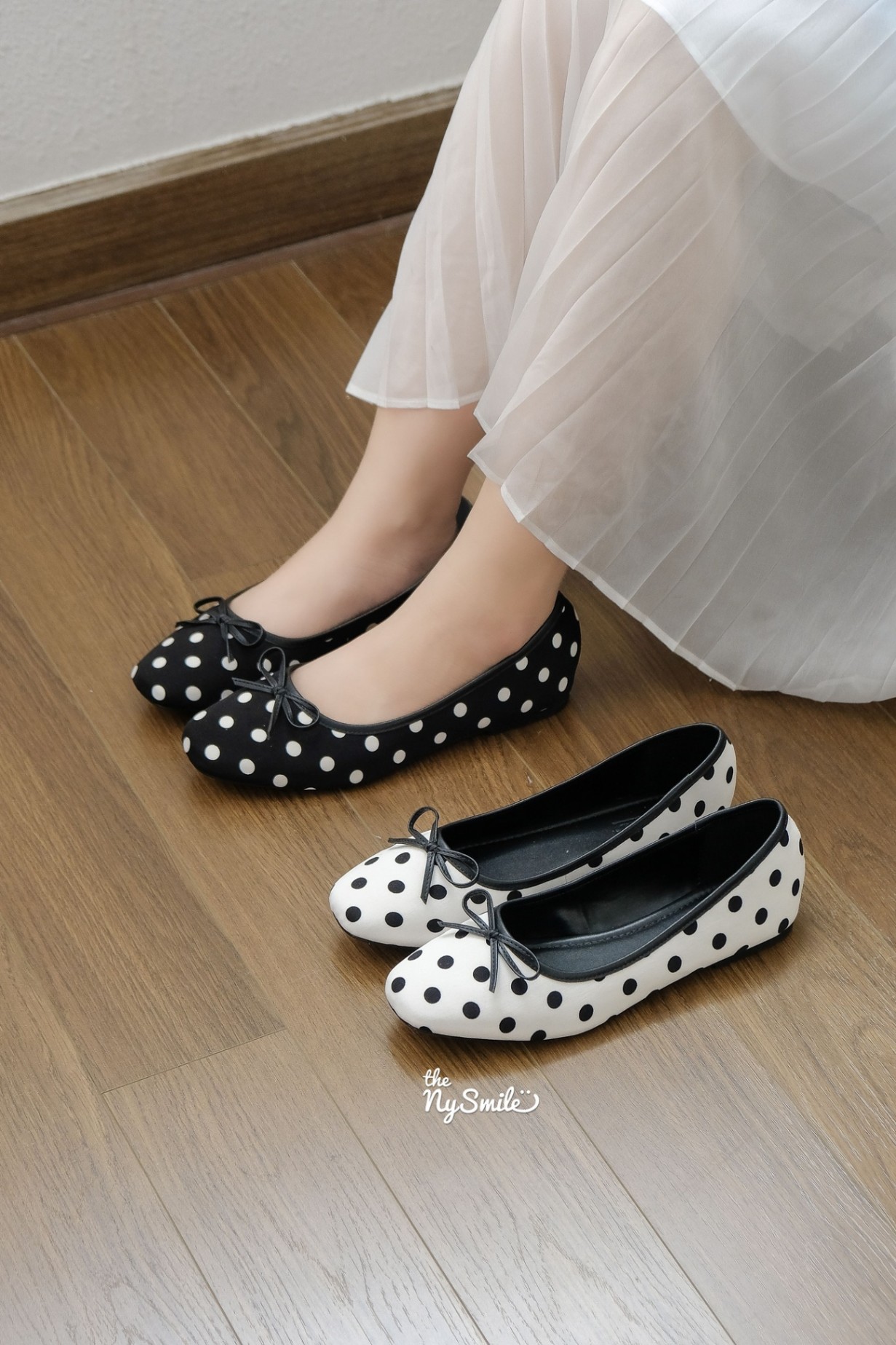 Giày Búp Bê Chấm Bi 1cm NEWY 2