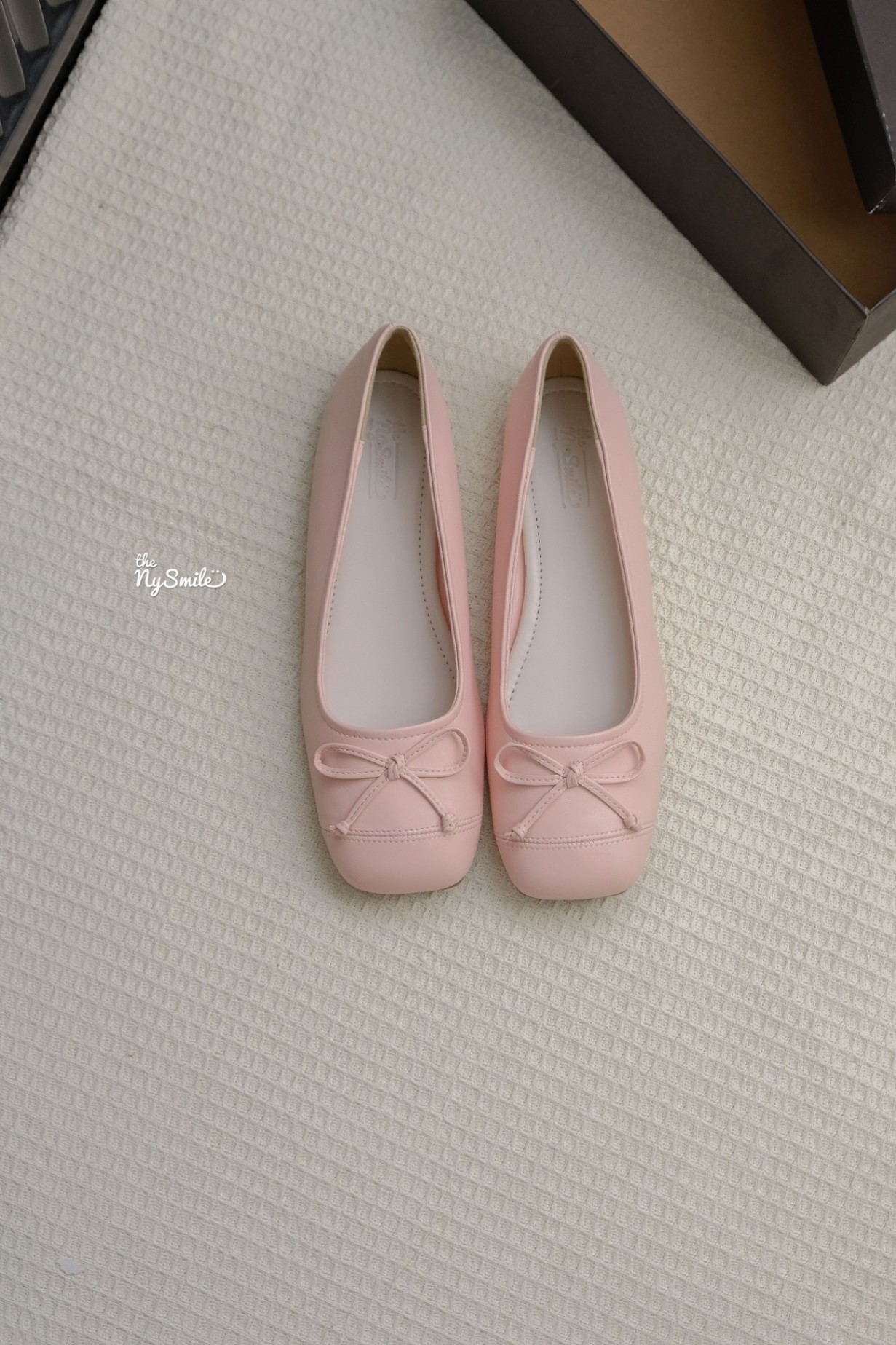 Giày Búp Bê Nữ Mũi Vuông 1cm CHERY