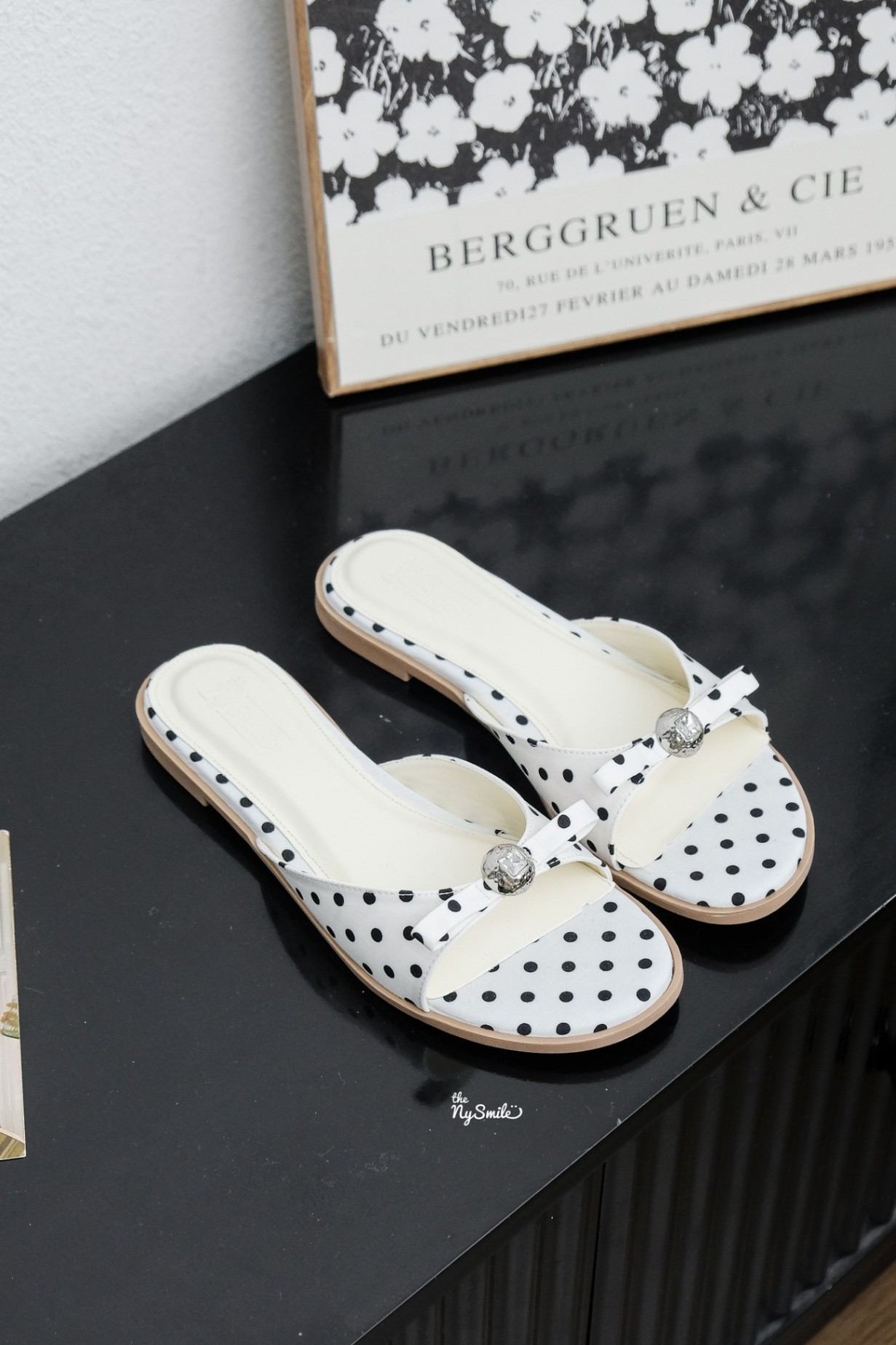 DépNữ Chấm Bi Nơ 1cm LENI
