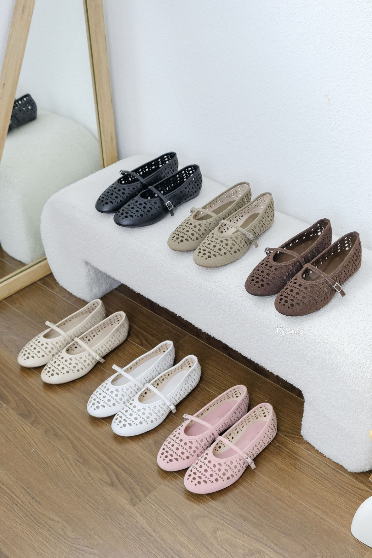 Giày Búp Bê lưới 1cm PURI 2