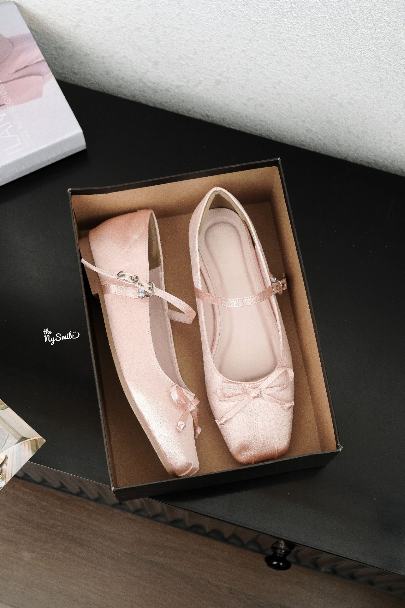 Giày Búp Bê Lụa 1cm NOBI