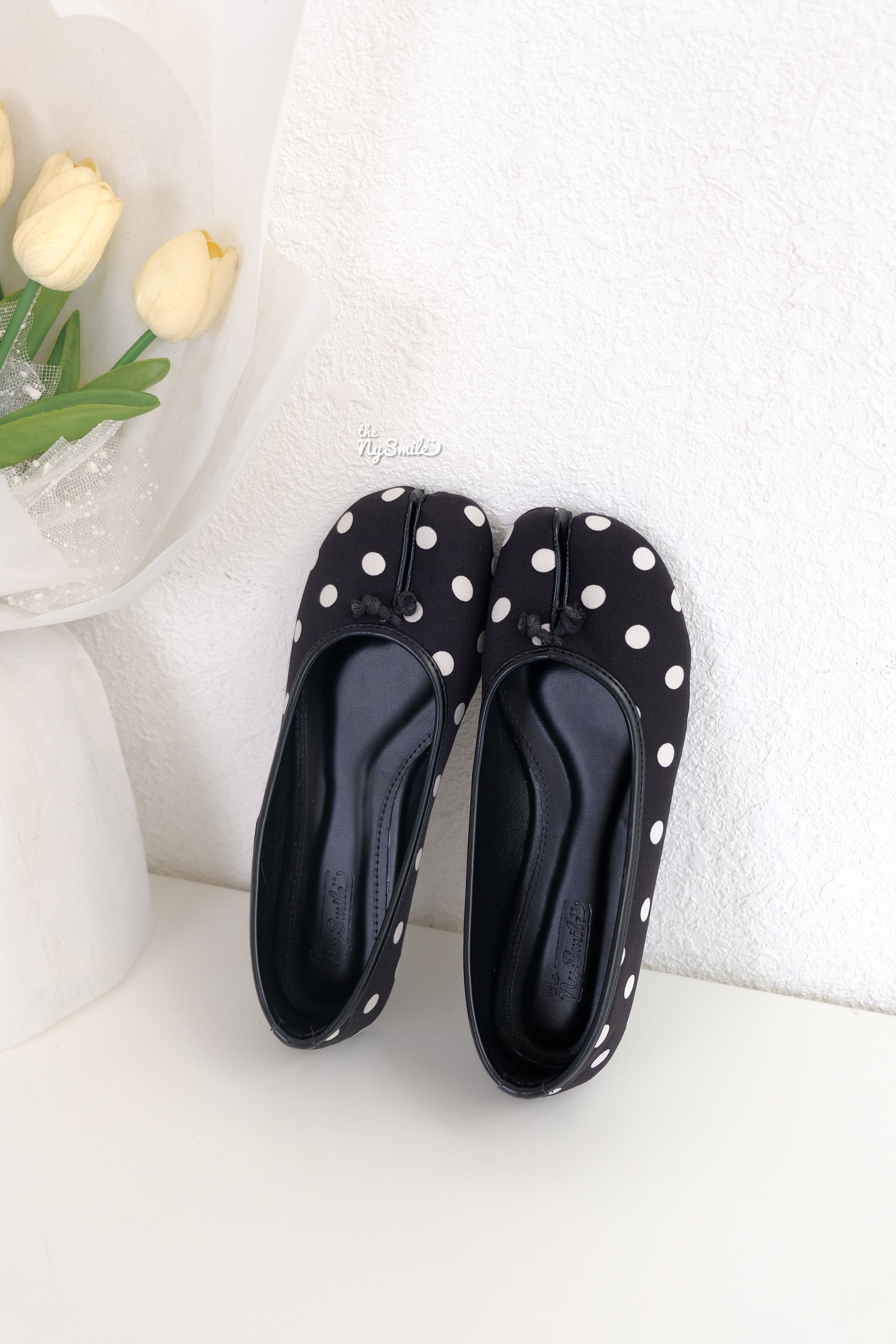 Giày Búp Bê Chấm Bi 1cm BEZI