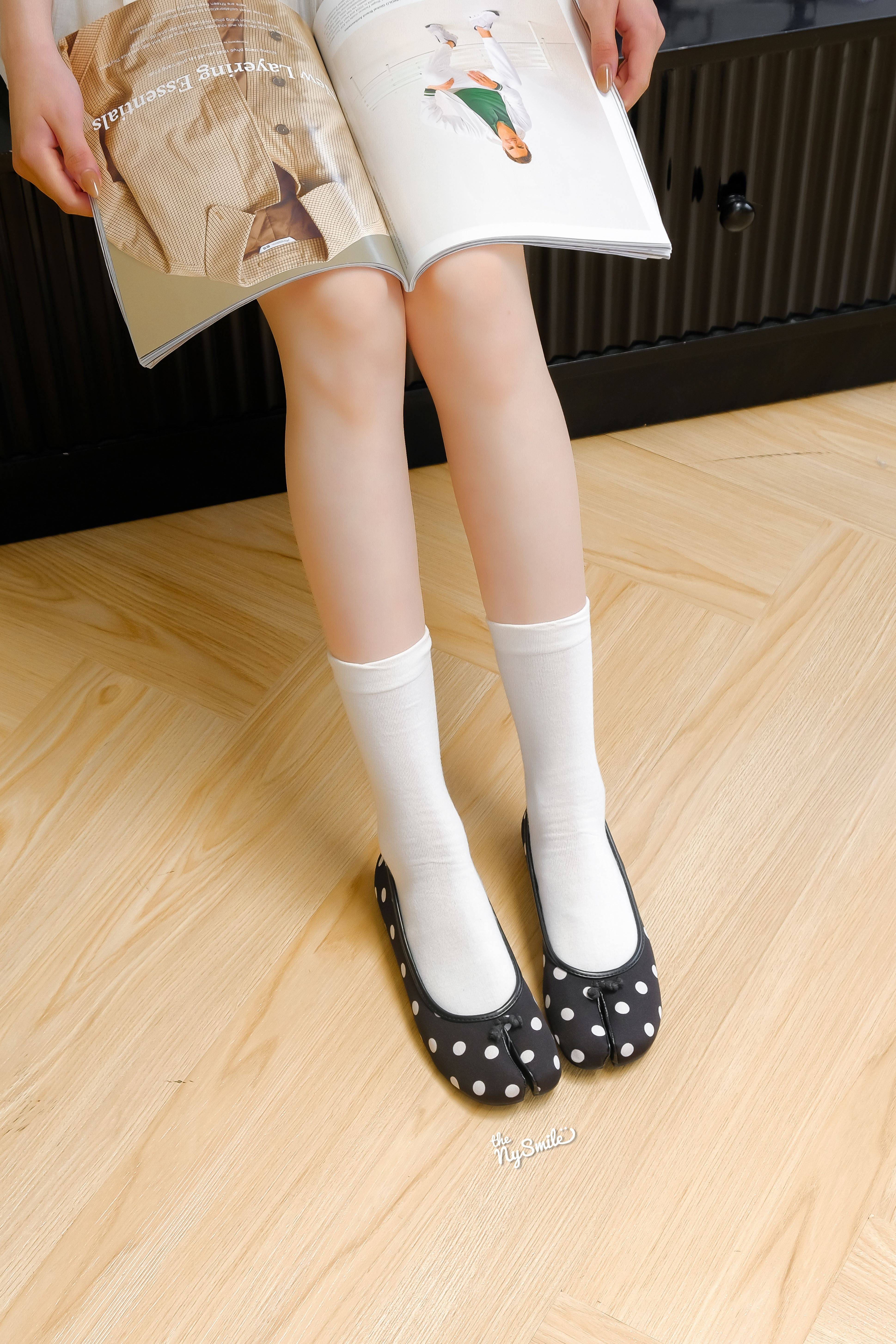 Giày Búp Bê Chấm Bi 1cm BEZI