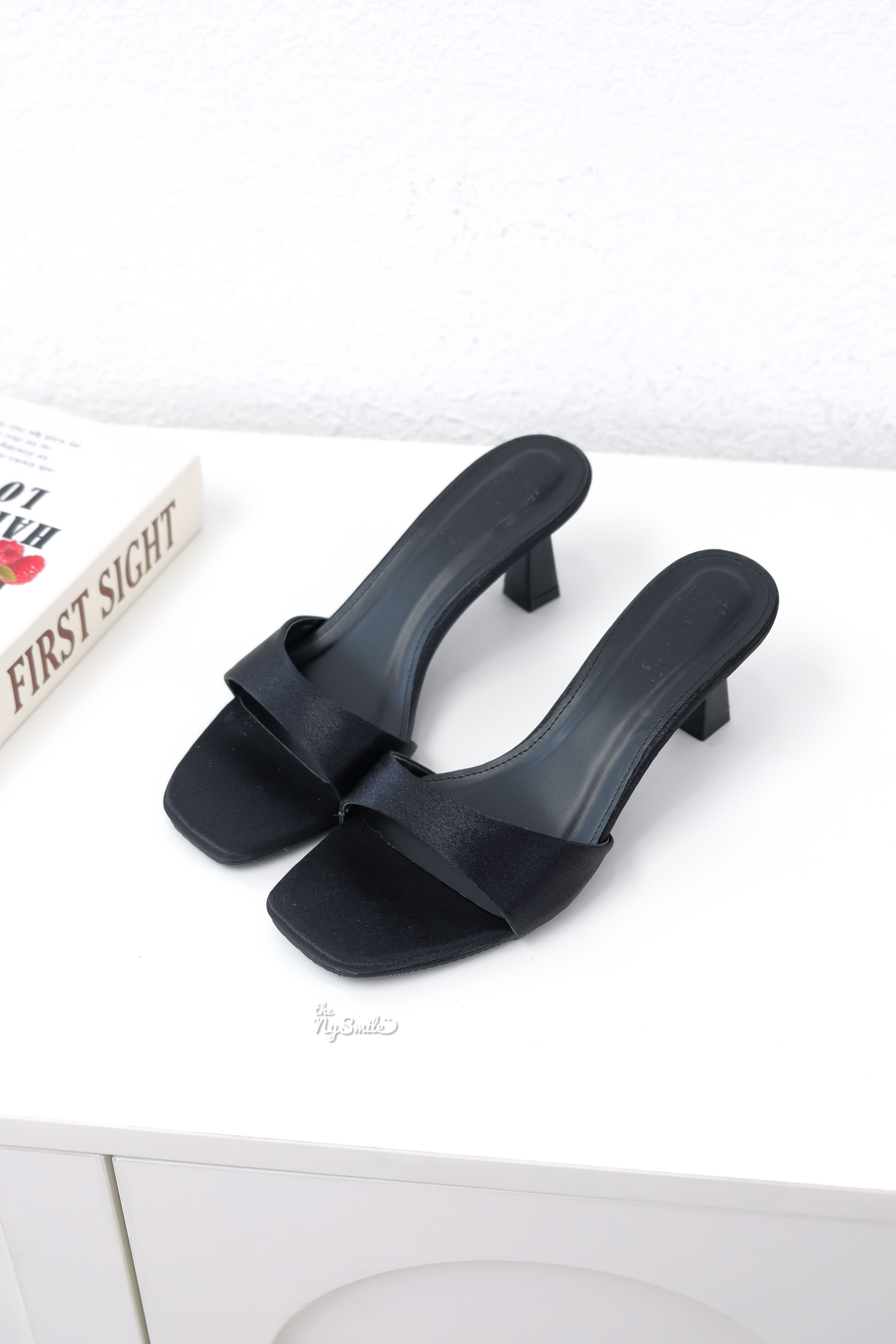 Guốc Lê 7cm quai ngang HOLE 2