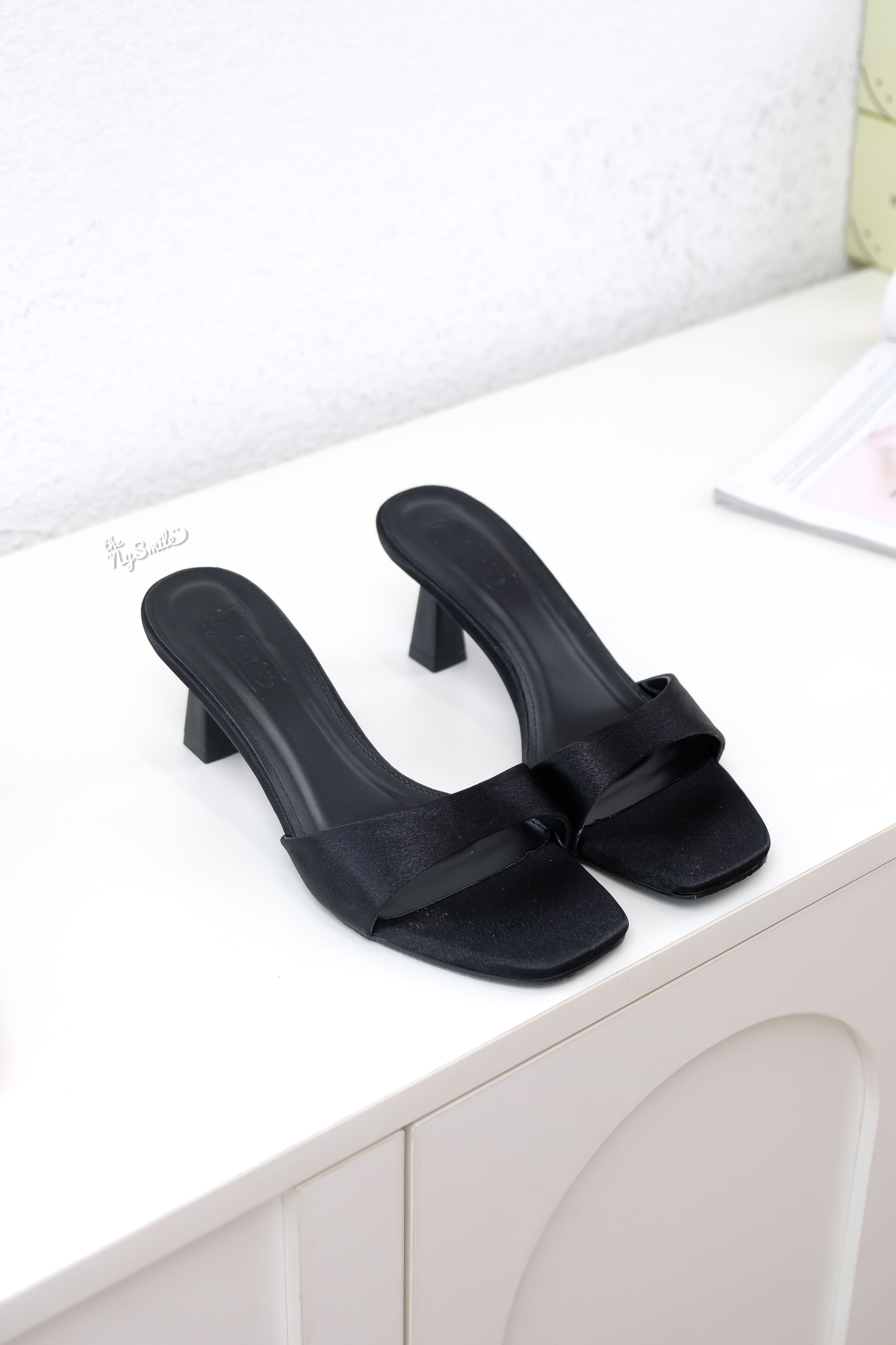 Guốc Lê 7cm quai ngang HOLE 2