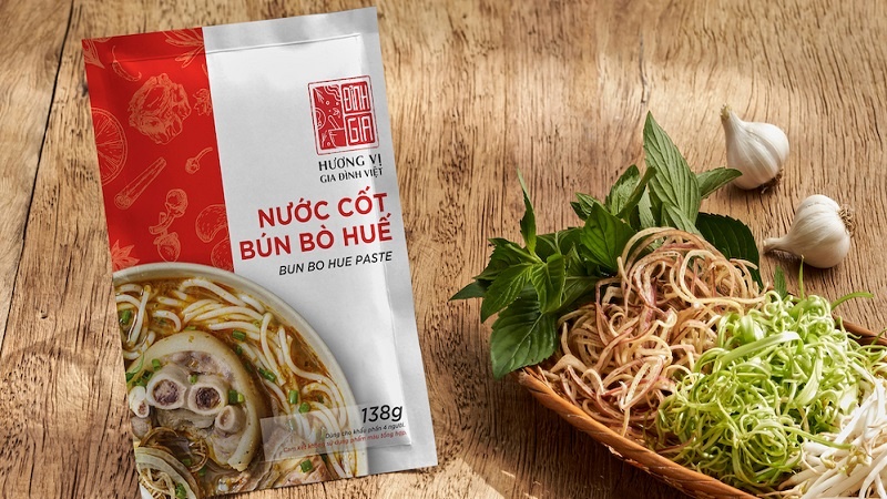 Cách nấu bún bò chỉ trong 2p với Nước cốt Đỉnh Gia!