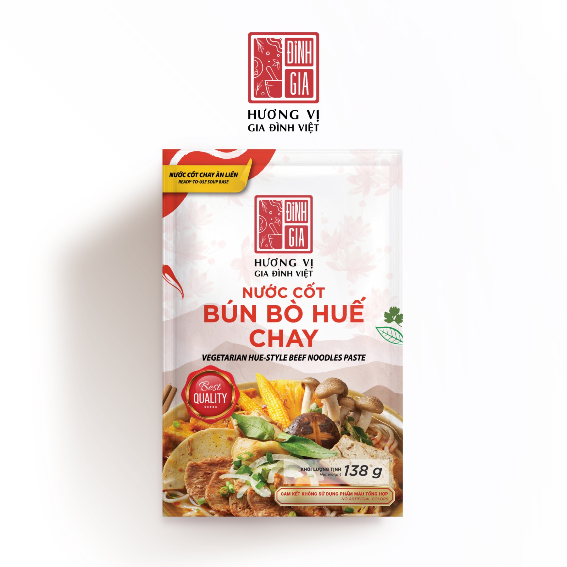 Nước cốt Bún Bò Huế Chay