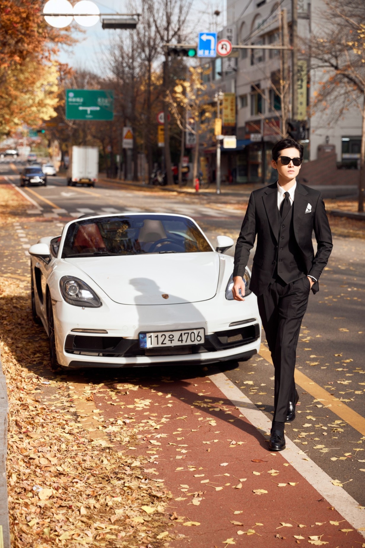 VTK Peak Lapel Dark Sapphire-34185-9#