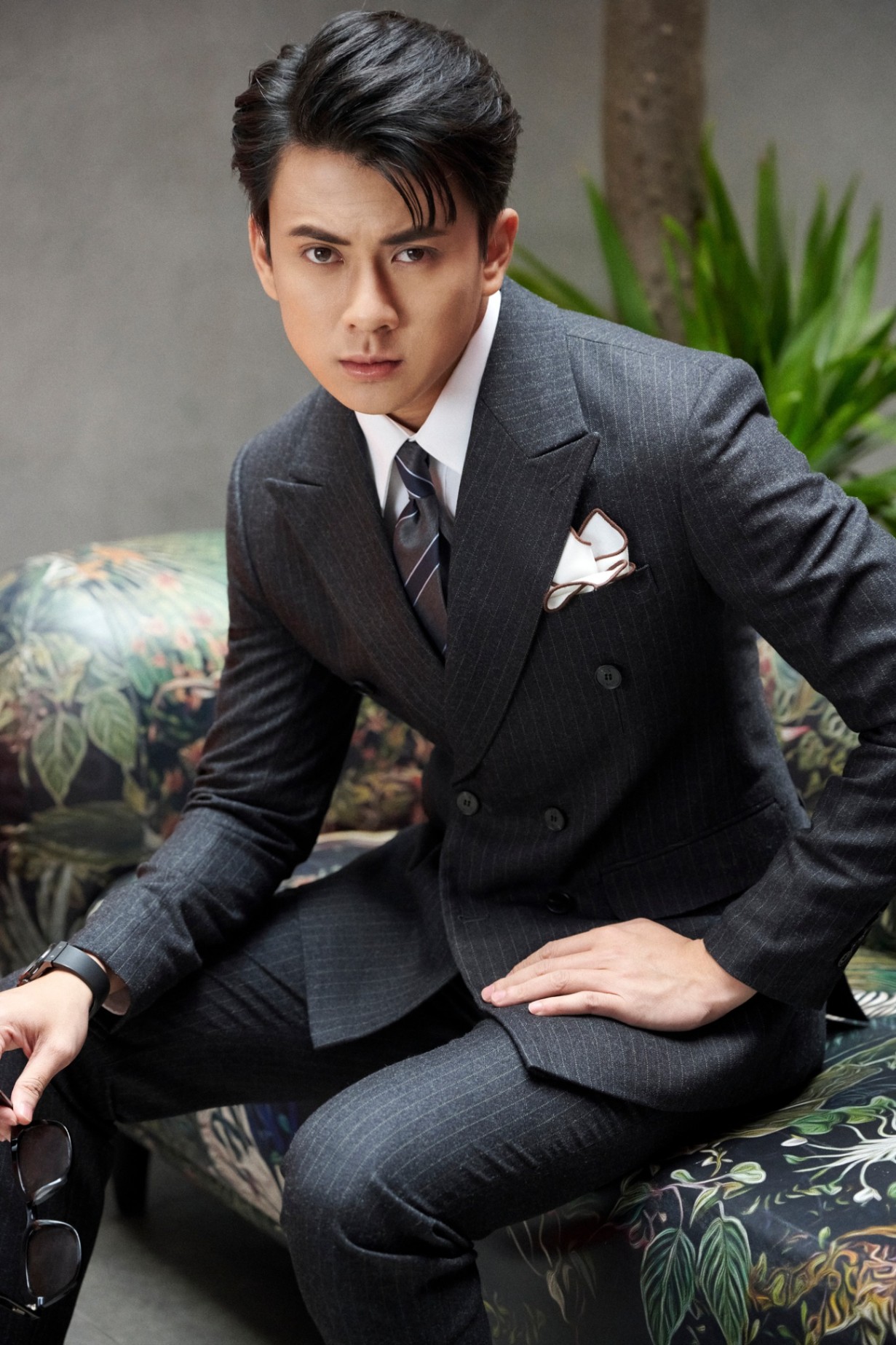 VTK Peak Lapel Derby Gray 35757-29#