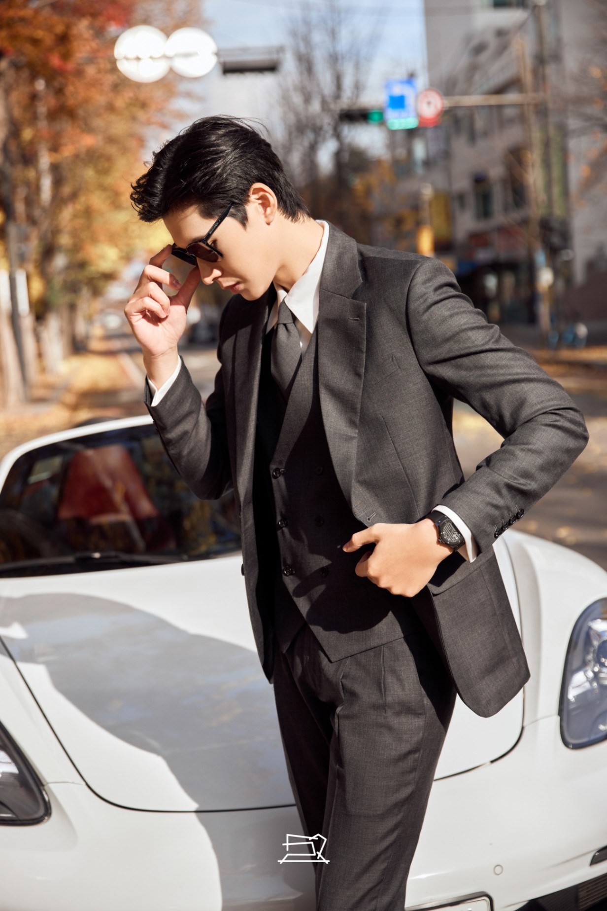 VTK Peak Lapel Ruddy Black-34185-13#