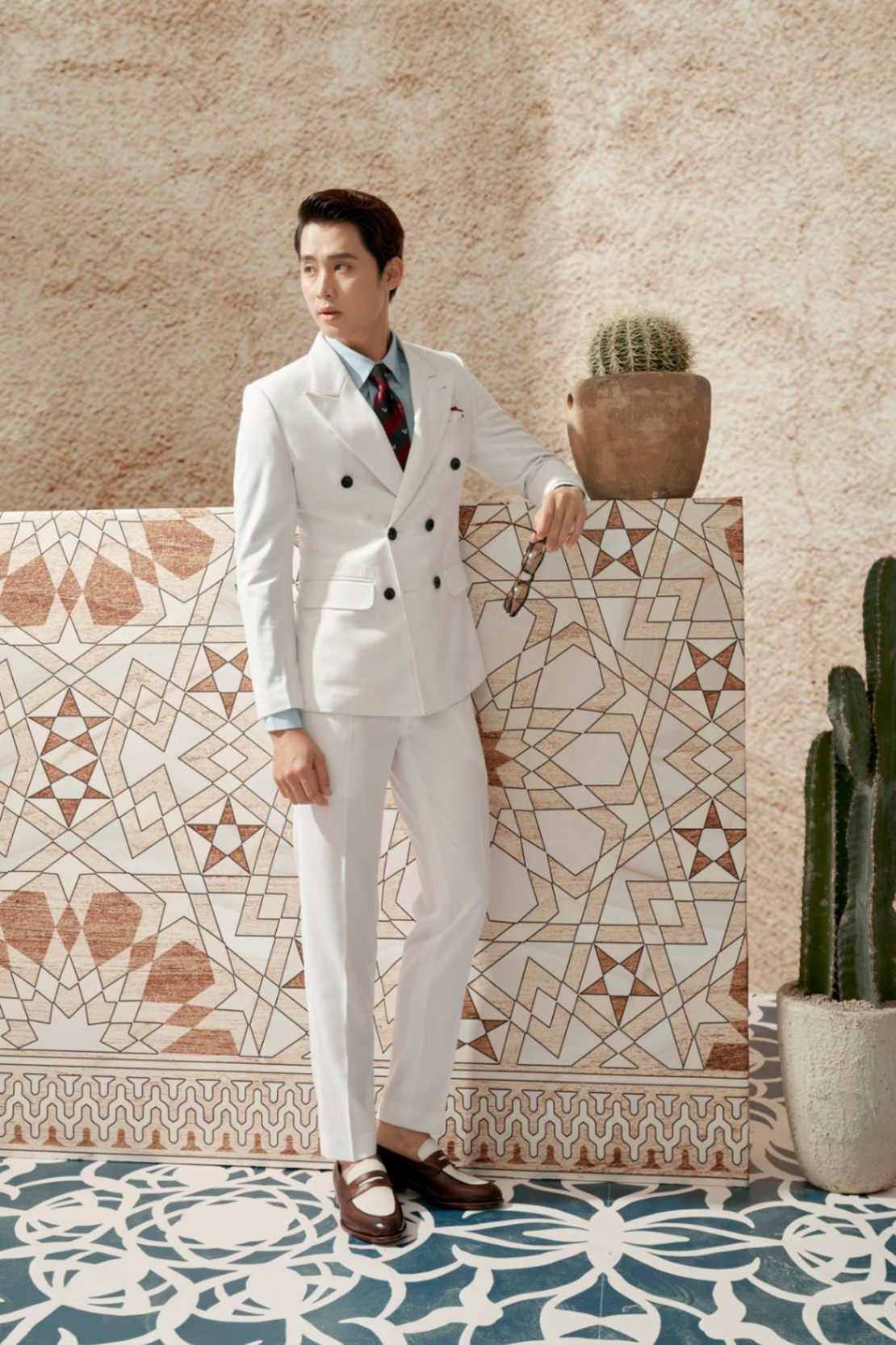 VTK White Suit Tailor Made