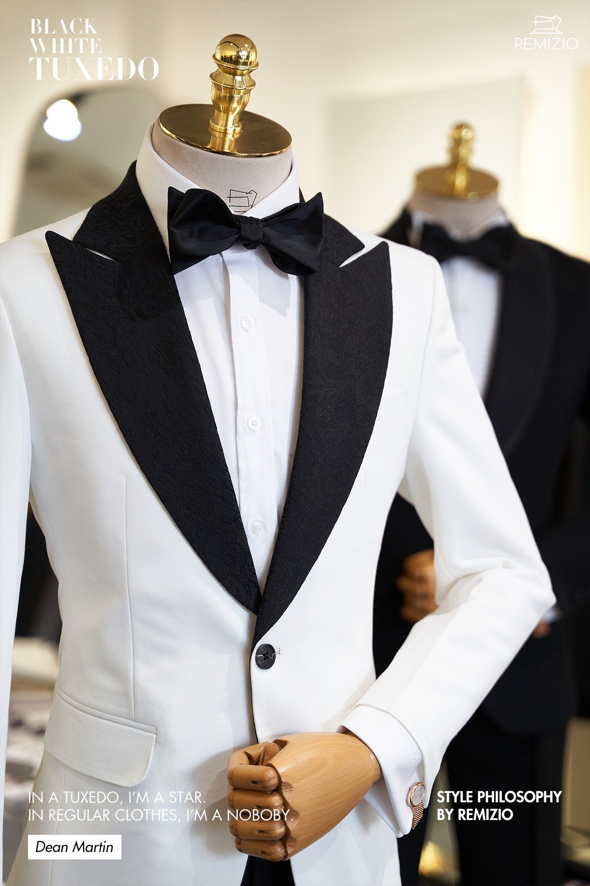 VTK White Suit Tailor Made