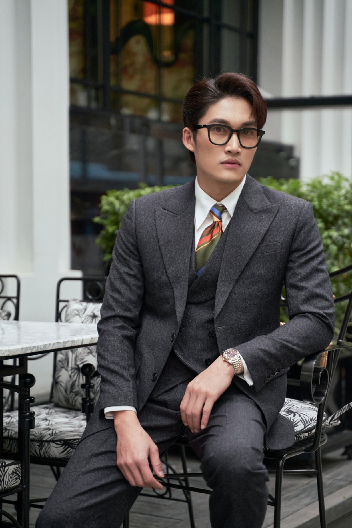 VTK Peak Lapel Braves Black 51899-45#