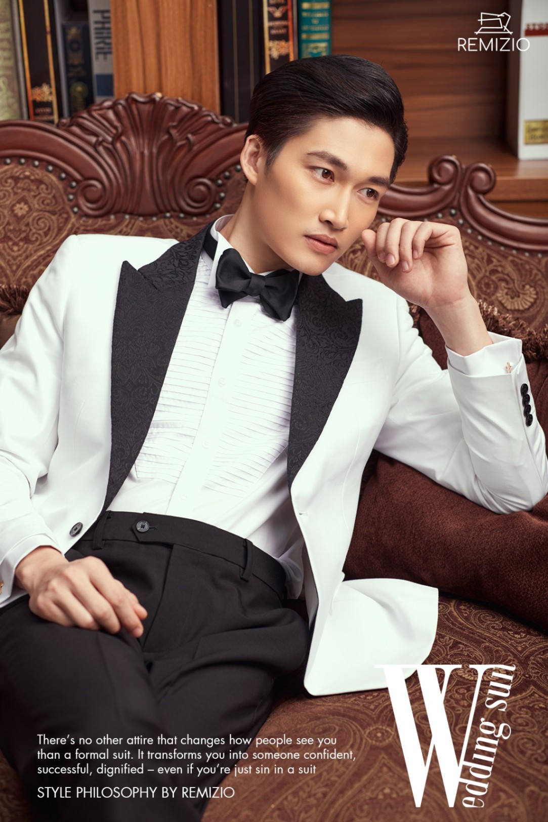 VTK White Suit Tailor Made